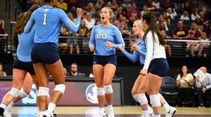 UNC college sports and volleyball