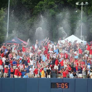 Ole Miss Baseball Beer Shower